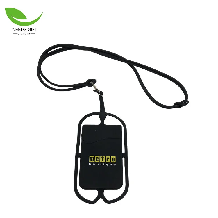 Hộp đựng thẻ dây điện thoại silicon