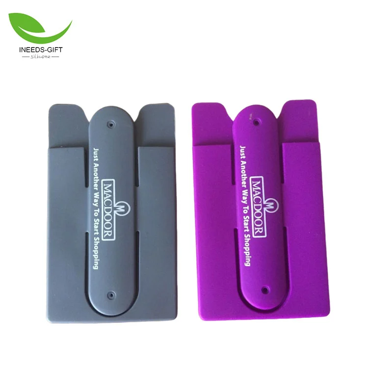 Ví điện thoại silicon có chân đế